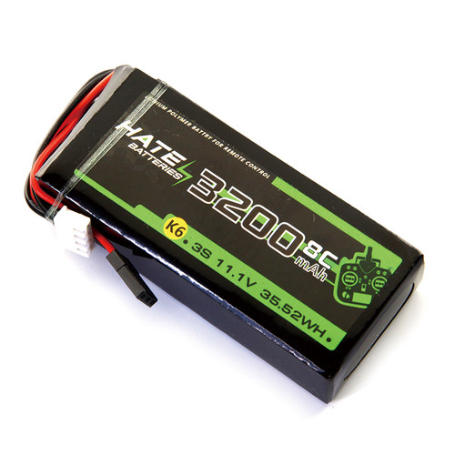 HATE航模控电天地飞遥控器电池ET16S ET12控电3S锂电池2200mah 8C - 图3