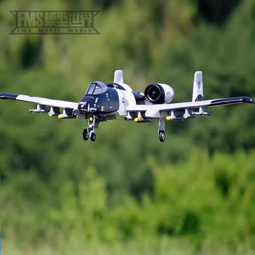FMS 双涵道飞机70MM A10 V2 现役对地攻击机 固定翼遥控航模 - 图2