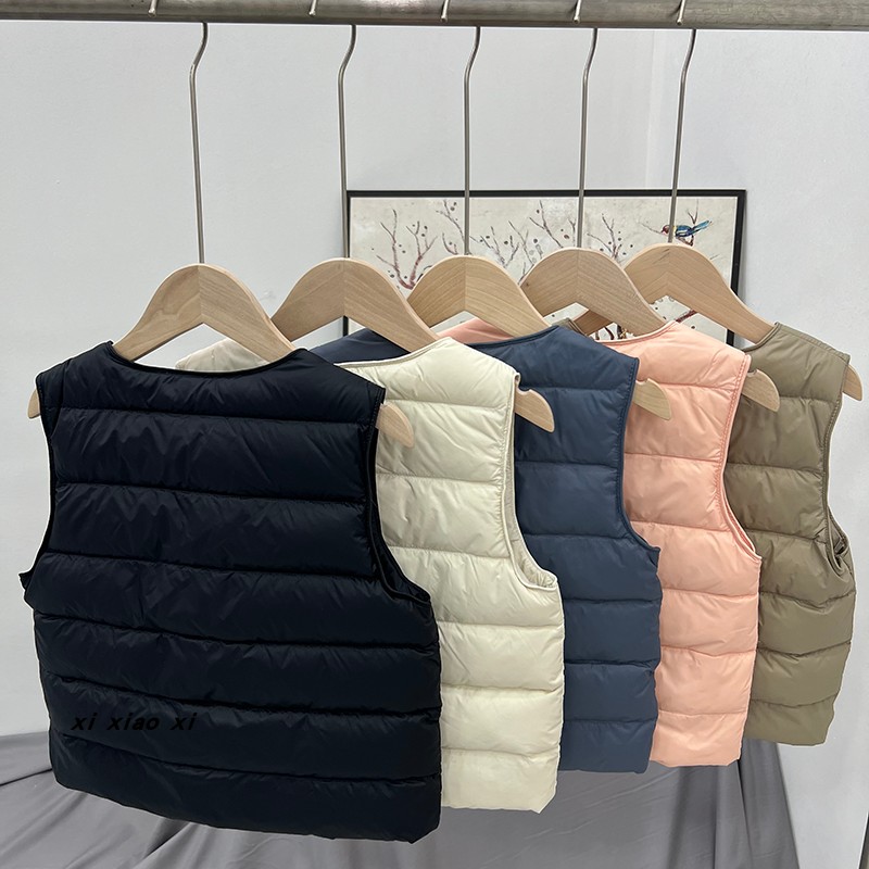 儿童羽绒服纯色圆领内胆马甲保暖男女童内搭校服神器,淘宝优惠券,粉丝福利购,淘宝优惠卷