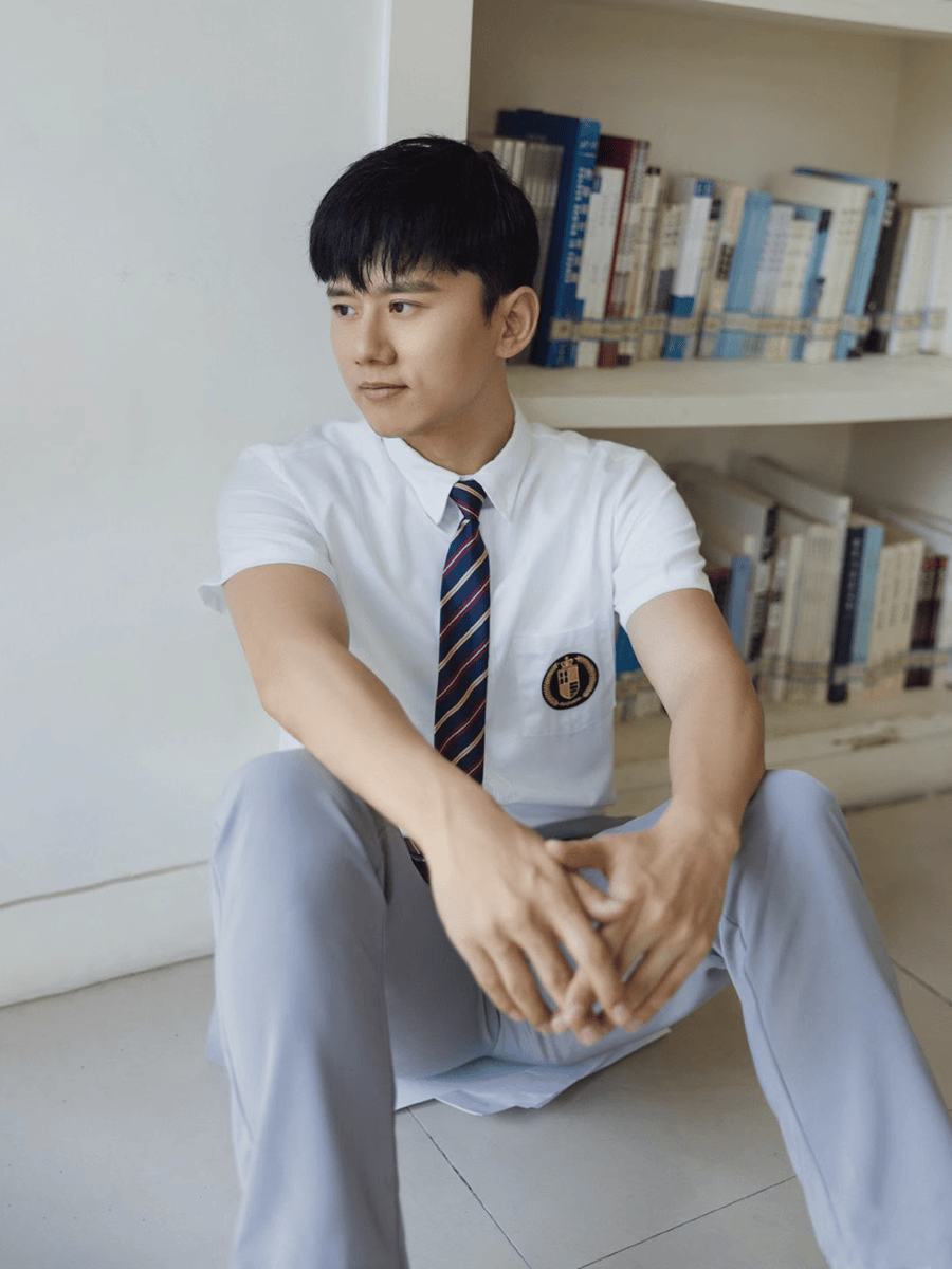 赵丽颖同款套装班服初中生学院风高中学生毕业礼服朗诵合唱演出服