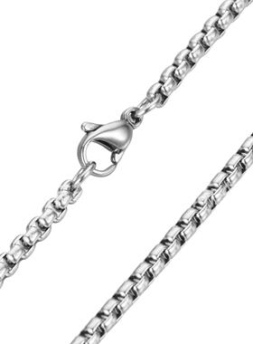 男士简约时尚霸气项链潮人锁骨链百搭韩风配饰长款毛衣链粗礼物