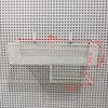 Perforated board accessories mesh basket metal long hole round hole universal