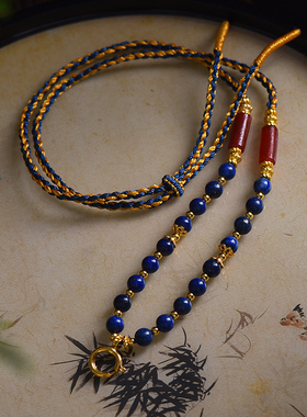 藏式唐卡项链绳泰国佛牌挂脖链子