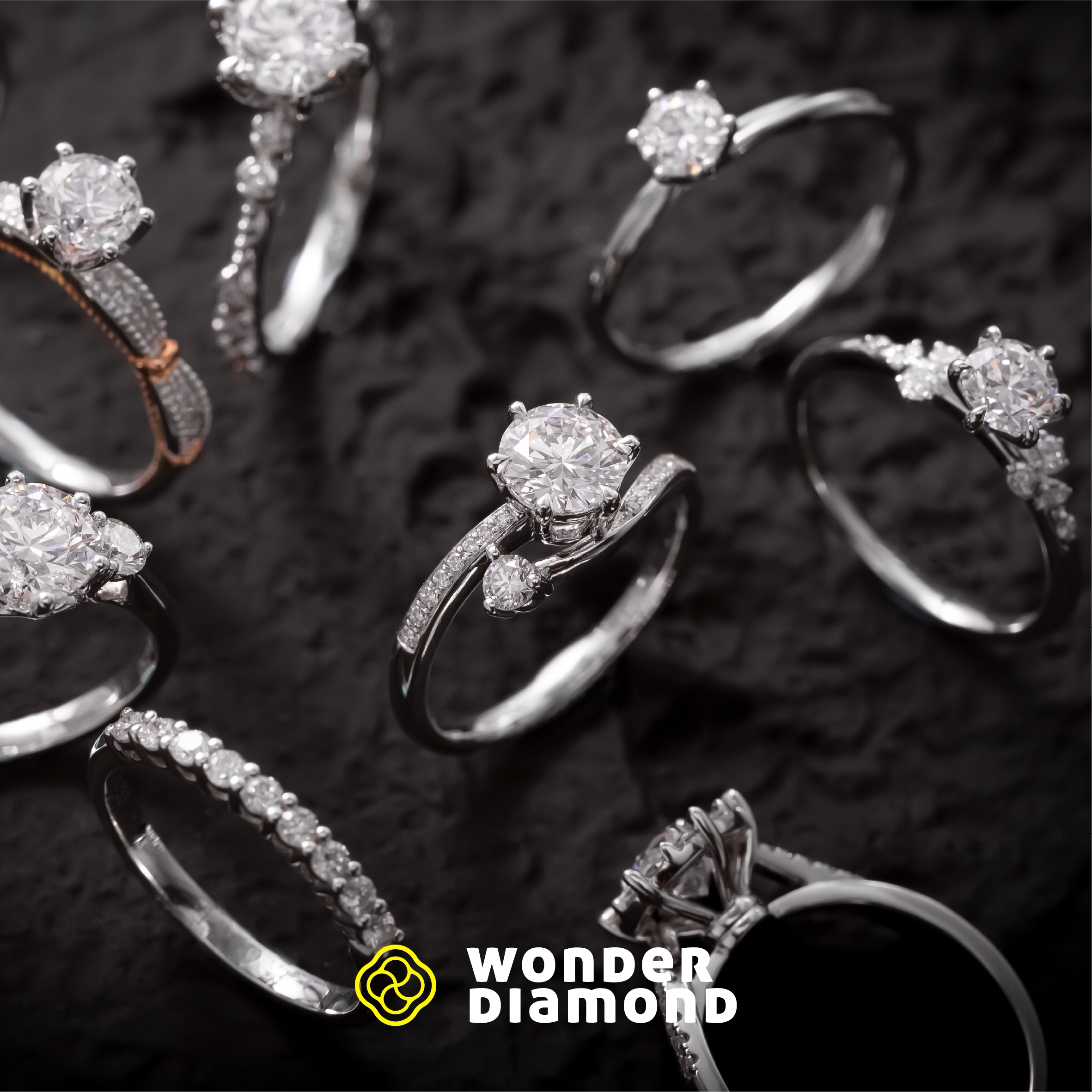 WONDER cultivated diamond ring jewelry professional customization