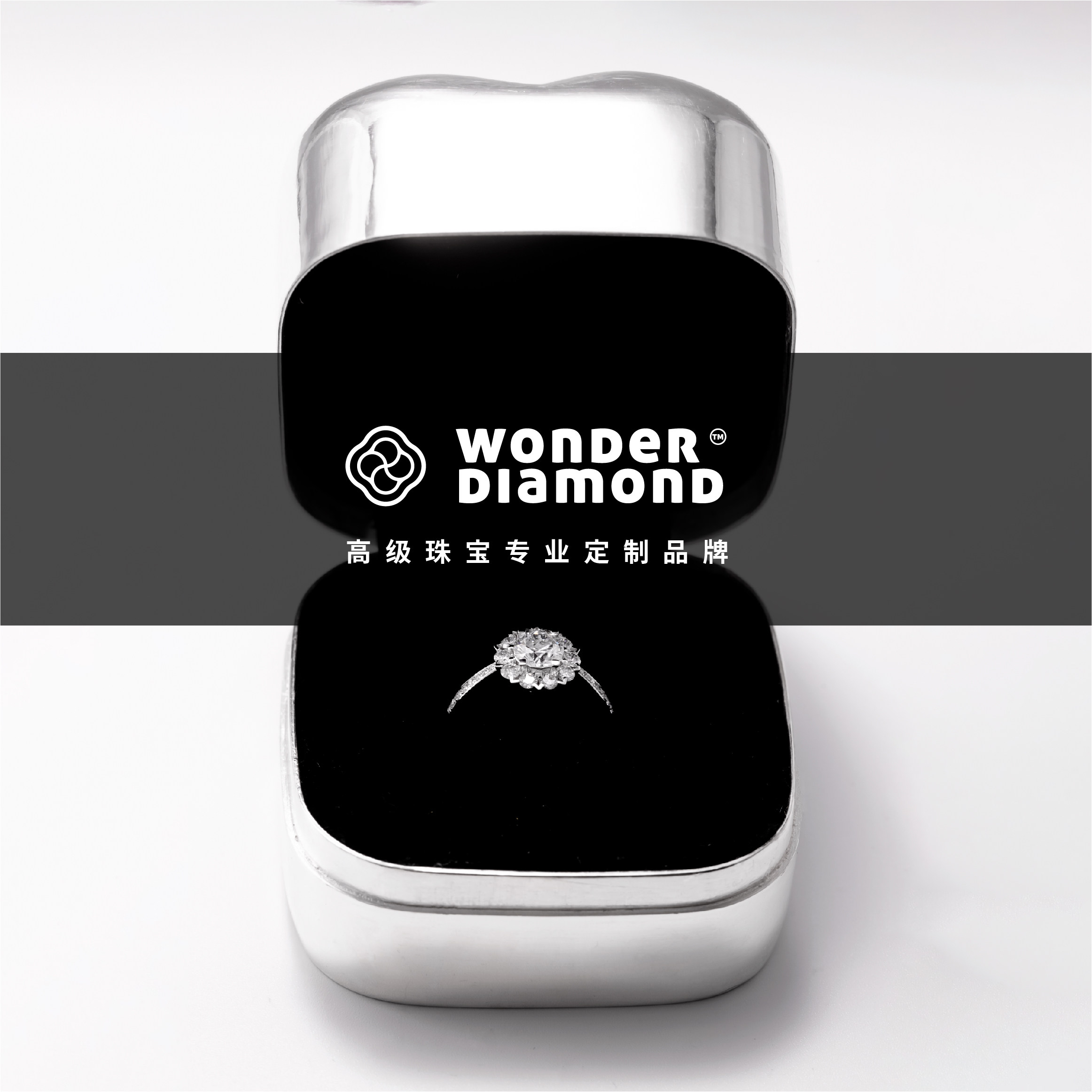 WONDER cultivated diamond ring jewelry professional customization
