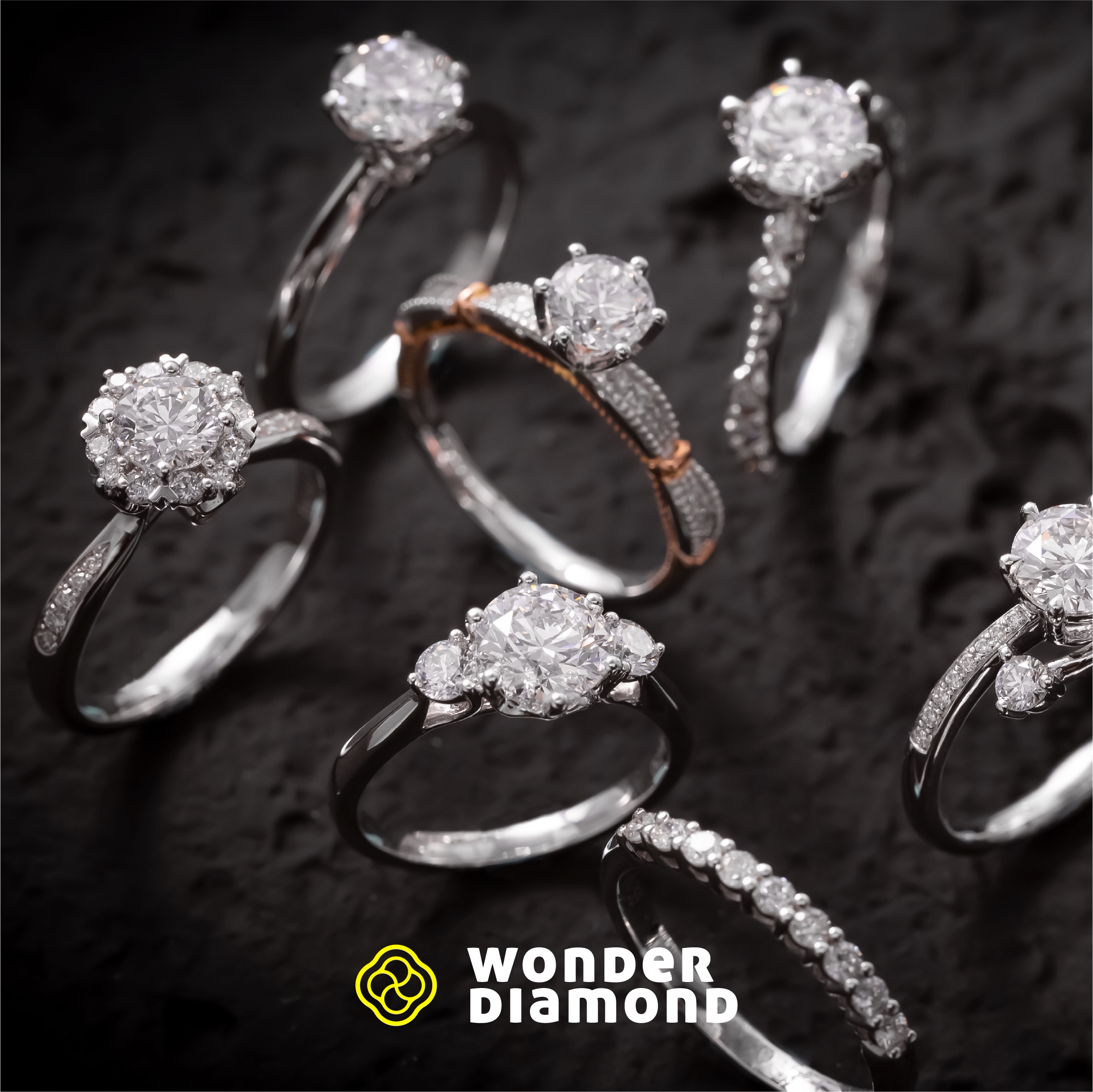 WONDER cultivated diamond ring jewelry professional customization