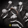 WONDER cultivated diamond ring jewelry professional customization