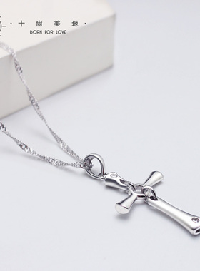 小众锁骨链女项链十字架灵动礼物