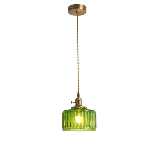 玻璃吊灯北欧复古民宿吧台餐厅床头创意个性咖啡厅卧室灯饭桌吊灯 - 图3