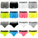 Pure cotton sports large size women's unisex boxer briefs