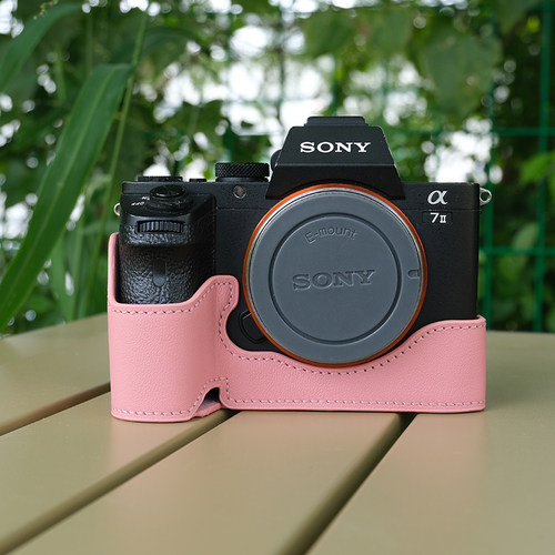 适合于索尼A7II保护套 A7RII A7R3相机包 A7M2 A7M3皮套底座 - 图0