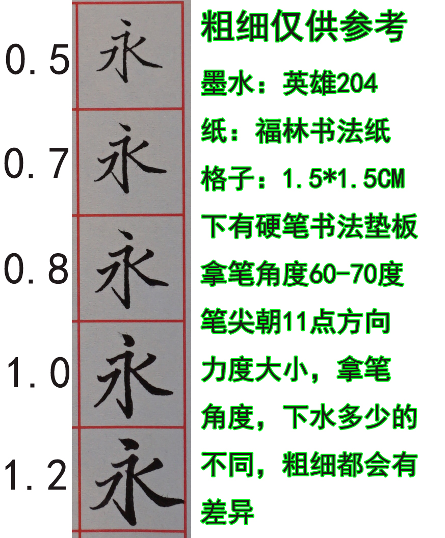 福林手工打磨昆朋198书法笔高档礼品练字学生笔树脂杆旋转帽包邮 - 图0