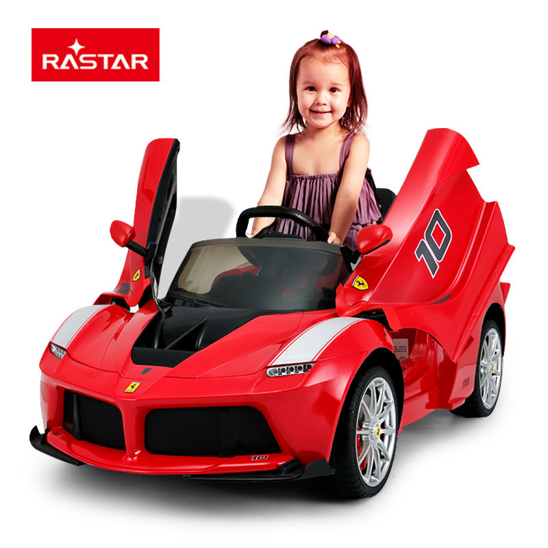 rastar /星辉法拉利车门双控电动车 rastar儿童电动车