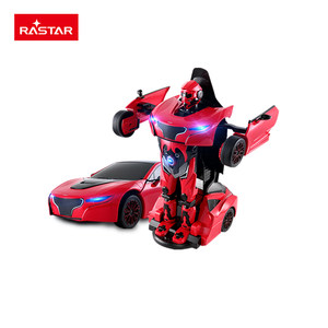 星辉变形机器人儿童口袋小汽车玩具带声光可变形合金模型汽车正版