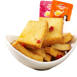 口水娃鱼豆腐干豆干500g