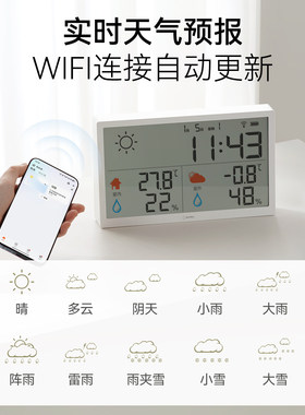 多利科智能联网监测天气温湿度计