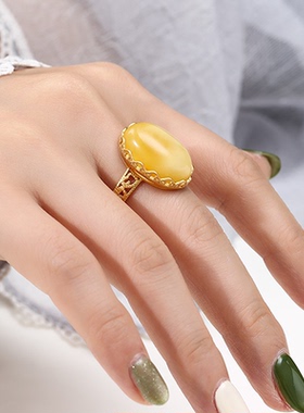 日韩时尚简约男女戒指空托配件