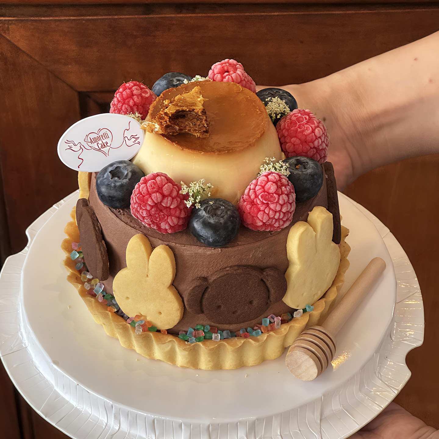 包邮网红烘焙蛋糕装饰摆件可爱米菲兔kt猫小熊米菲兔饼干甜品插件,淘宝优惠券,粉丝福利购,淘宝优惠卷