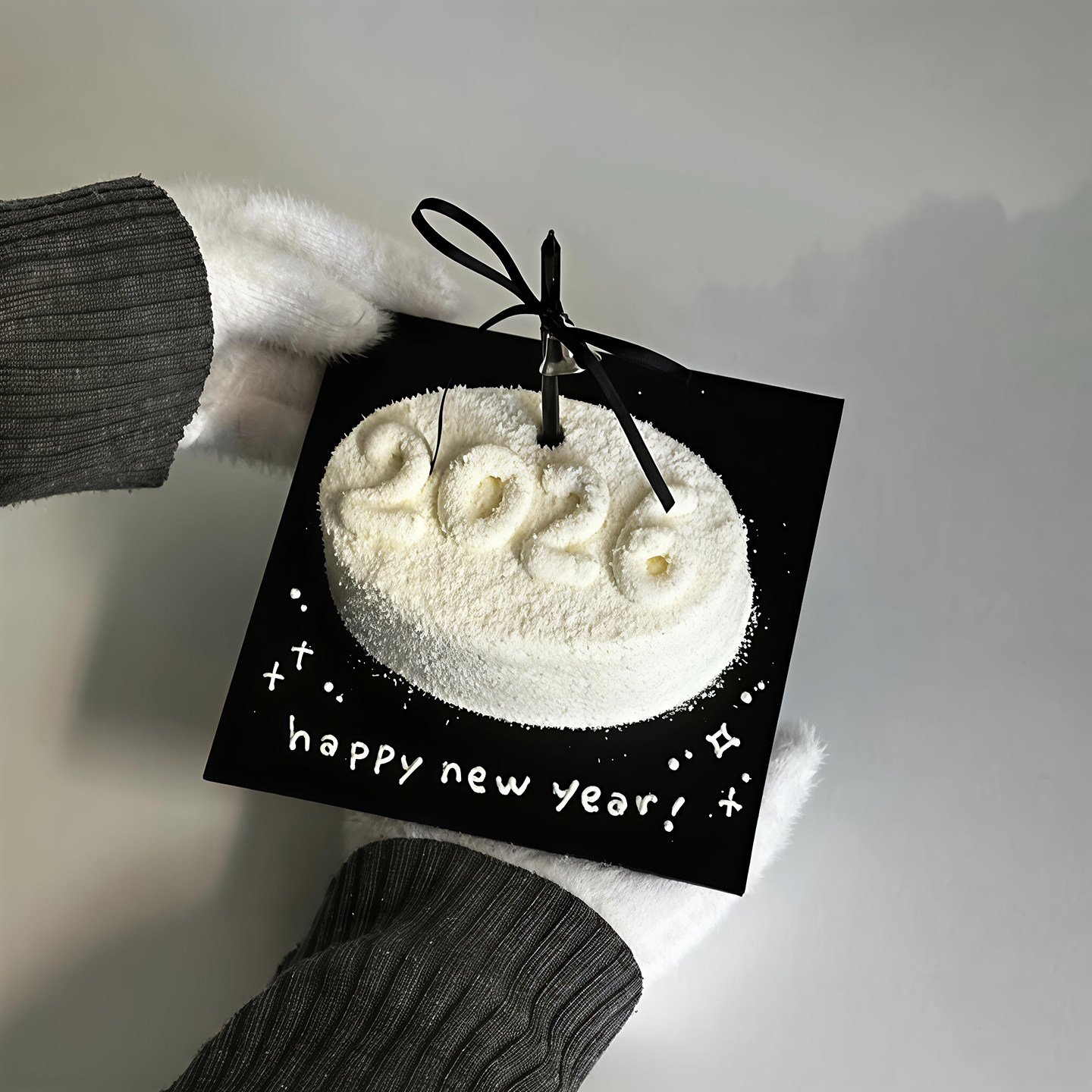 包邮2026年网红新年元旦跨年烘焙蛋糕装饰摆件银铃铛蜡烛丝带插件,淘宝优惠券,粉丝福利购,淘宝优惠卷