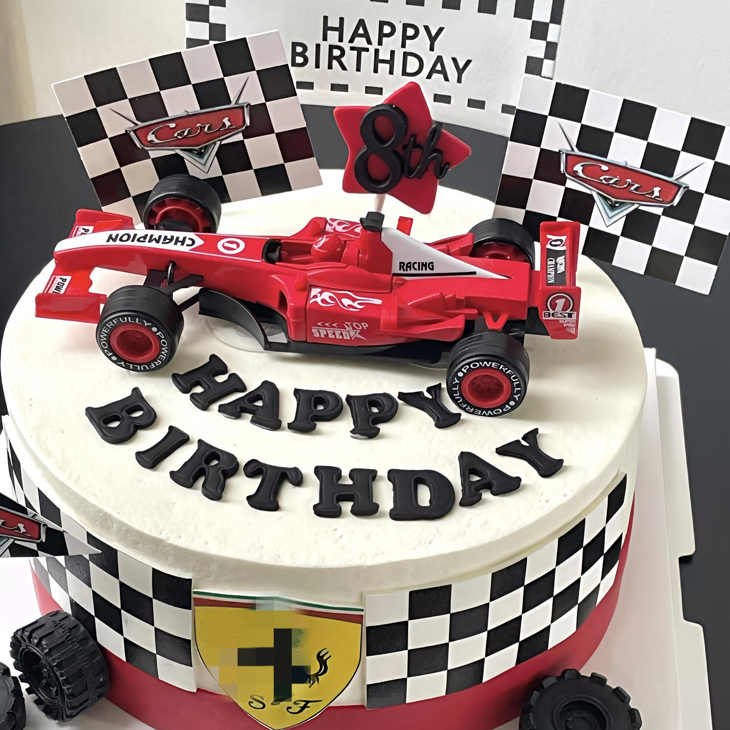包邮网红烘焙生日男神蛋糕装饰摆件仿真跑车越野车赛车旗子插件,淘宝优惠券,粉丝福利购,淘宝优惠卷