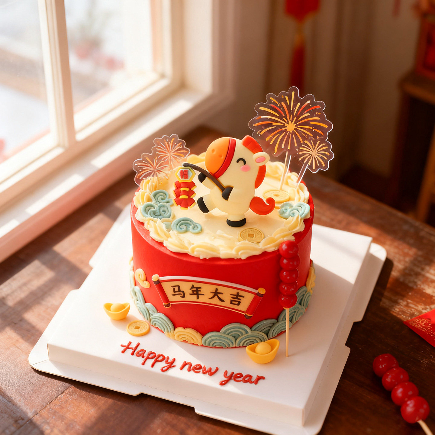 包邮2026新春马年软胶烘焙蛋糕装饰插件卡通马到成功马上有钱摆件,淘宝优惠券,粉丝福利购,淘宝优惠卷