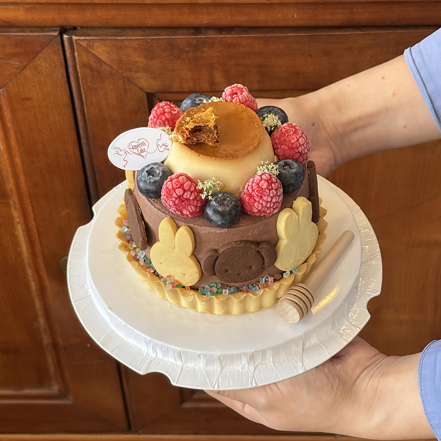 包邮网红烘焙蛋糕装饰摆件可爱米菲兔kt猫小熊米菲兔饼干甜品插件,淘宝优惠券,粉丝福利购,淘宝优惠卷