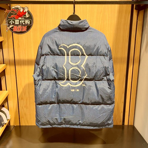 New Era纽亦华2025新款MLB加厚保暖立领羽绒服14726698 14726702 - 图0