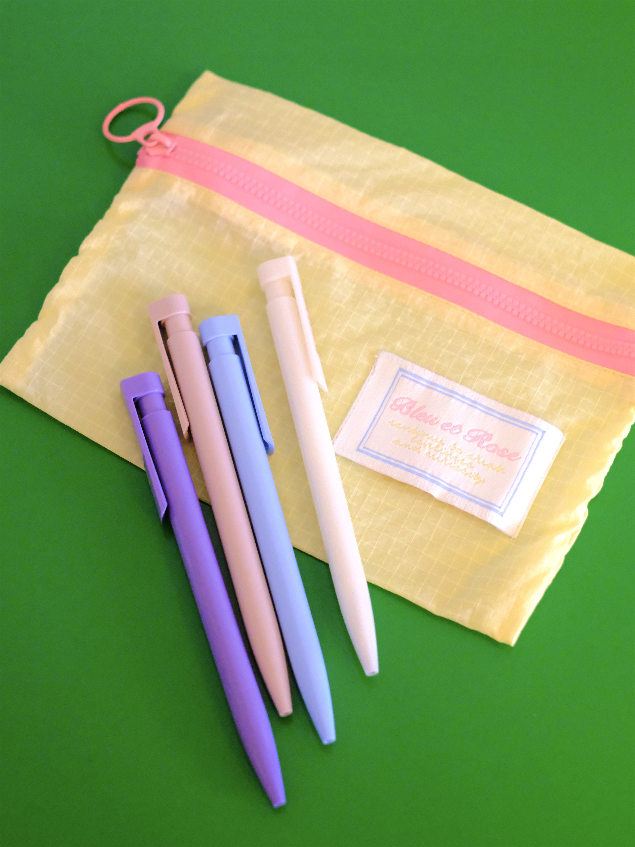 BLEU et ROSE【Bon Voyage】原创笔袋旅行收纳迷你防水证件洗漱包,淘宝优惠券,粉丝福利购,淘宝优惠卷