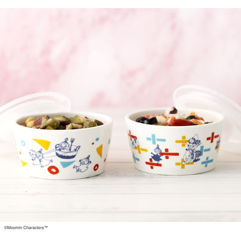 预售【深图日文】cookpad plus 2026年 春号 姆明 MOOMIN瓷器密封保存容器豪华2件套 杂志  日本原装进口 正版书,淘宝优惠券,粉丝福利购,淘宝优惠卷