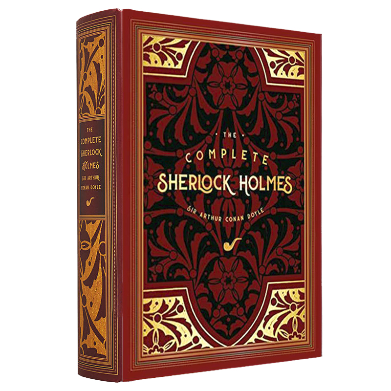 英文原版 夏洛克福尔摩斯全集小说 精装收藏版 永恒经典 The Complete Sherlock Holmes 外国英语经典文学读物 Conan Doyle - 图0