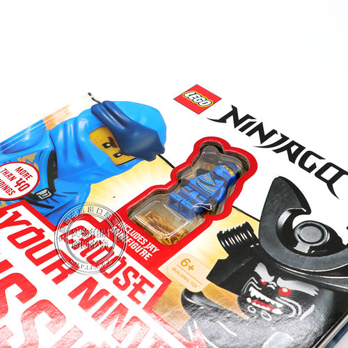 预售英文原版 DK 乐高忍者 趣味互动游戏书 带人仔 人偶 LEGO NINJAGO Choose Your Ninja Mission 节日礼物 儿童节送礼 - 图3