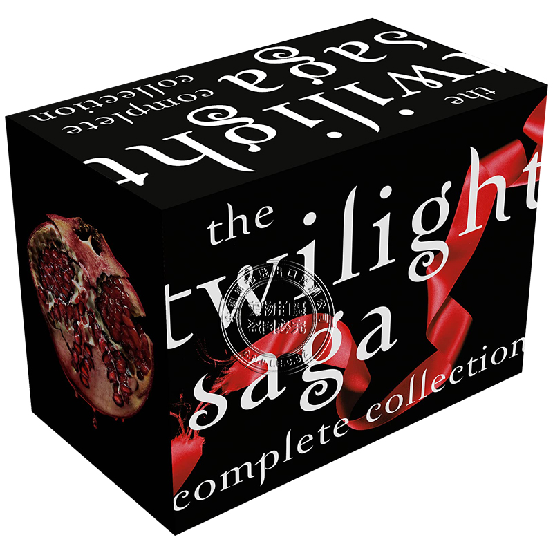 【预售英文原版】The Twilight Saga Complete Collection 暮光之城全集 Stephenie Meyer 青少年读物浪漫爱情故事科幻小说书籍 - 图1