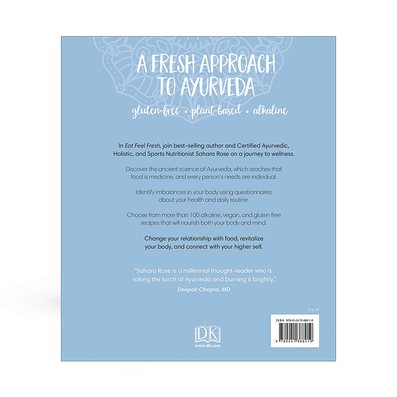 英文原版dk百科eat feel fresh食谱 中图深圳图书原版其它