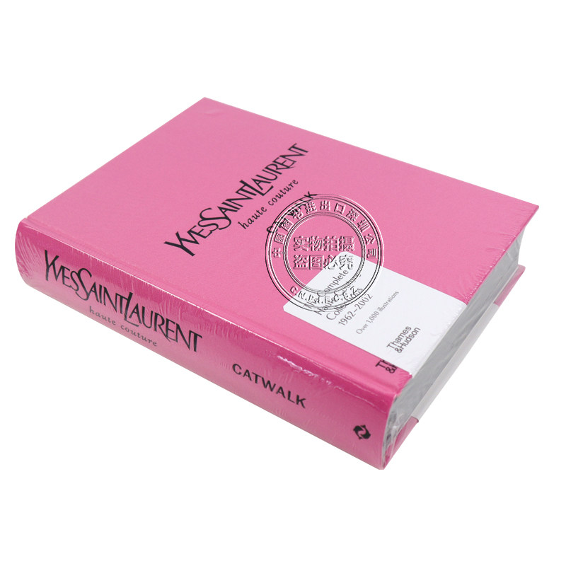 英文原版圣罗兰t台秀时装摄影集 中图深圳图书艺术类原版书