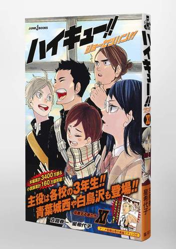 现货【深图日文】 小说 排球少年 11 ハイキュー！！ショーセツバン！！ １１古舘春一 星希代子 集英社 日本原装进口书动漫周边 - 图2