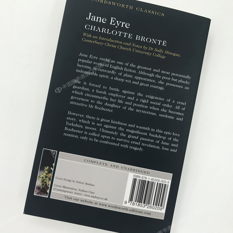 简爱英文原版小说 Jane Eyre 全英版书籍 Charlotte Bronte 世界经典名著 夏洛蒂勃朗特 国外书籍 进口书 正版 原著 - 图1