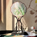 Вентилятор SU Emelcodery Pure ручной работы древняя ветряная вышива