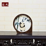 Вышивка из грецкого ореха маленькие украшения Suzhou Двусторонняя вышивка на рабочем столе творческий стол Новый китайский стиль стол в китайском стиле подарок