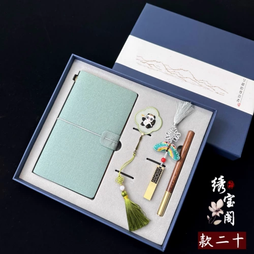 Этническая подарочная ручка ручной работы, ноутбук, комплект, этнический стиль, бизнес-версия, подарок на день рождения