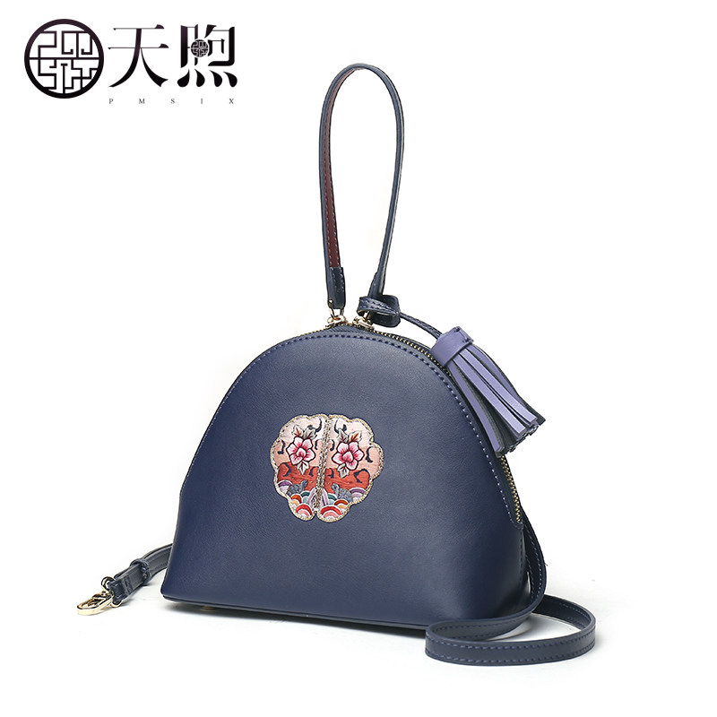 女2020新款复古刺绣中国风斜挎包 pmsix女士包袋
