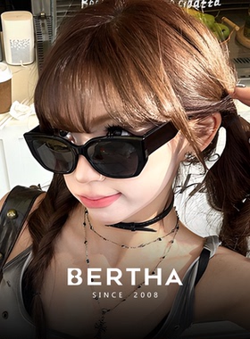 BERTHA大框猫眼墨镜女新款显脸小