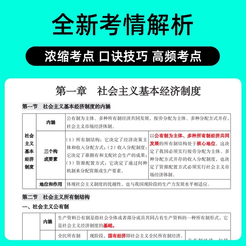 上岸熊备考2024年初级经济师三色笔记教材书人力资源工商管理财政税收金融经济基础知识财税官方学霸刷题库24历年真题库试卷习题集-图3