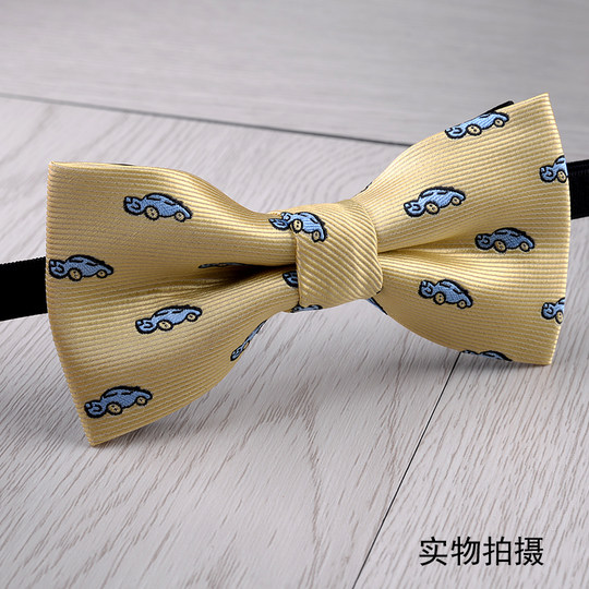 新款儿童领结 男童礼服配饰宝宝领结演出红色蝴蝶结花童 英伦风