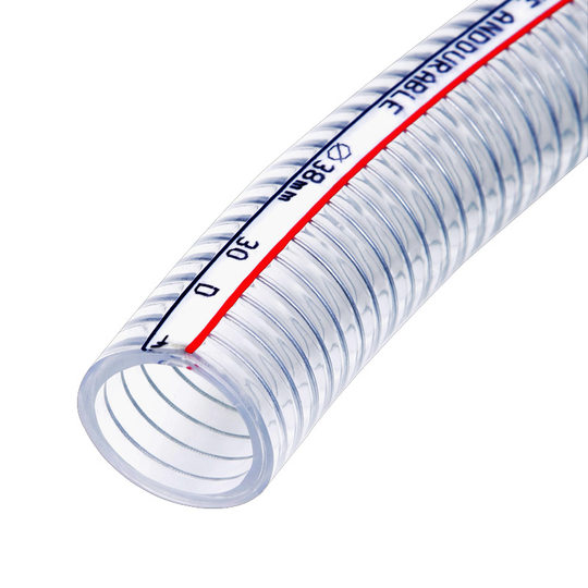 Hot sale of 2 million meters! High-quality PVC transparent steel wire pipe