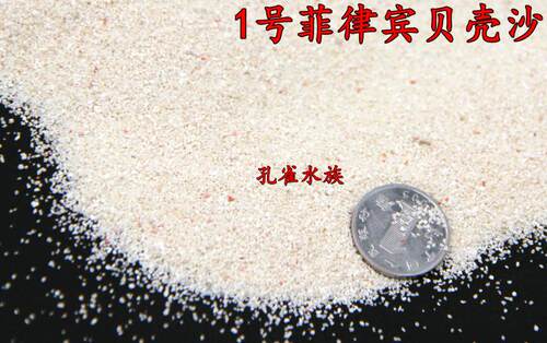 菲律宾贝壳砂鱼缸水族箱寄居蟹黑金刚砂沙子海水缸沙造景黑工沙 - 图2