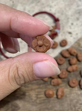 老桃木桃核柿子桃篮花生好事发生手链手串平安顺遂本命年红绳孩子