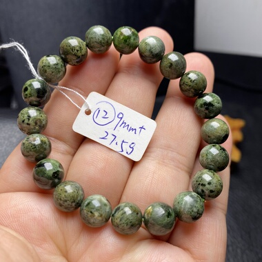 天然水晶手链透辉石一物一图 宠粉价圆珠手串