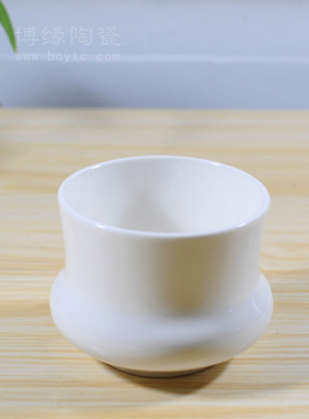 供奉佛堂会所竹节香炉德化白瓷