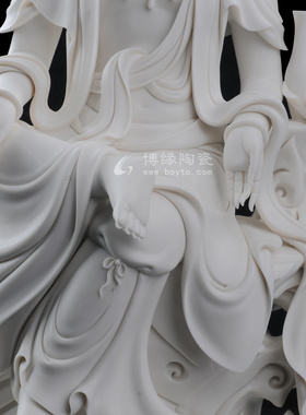 观世音开业招财风水供奉德化白瓷