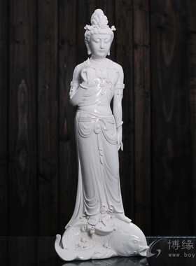 愿和平德化白瓷百态佛堂观音佛像